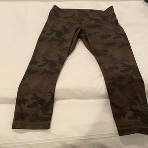 Lulu lemon align camo crops